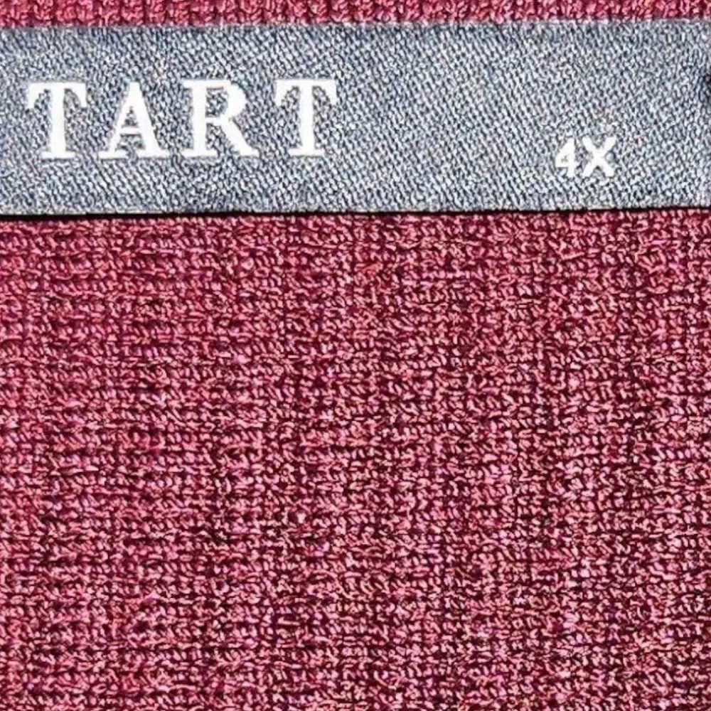 TART COLLECTION Plus Size Burgundy Wine Ribbed Sleeveless Bodycon Dress 4X NWT